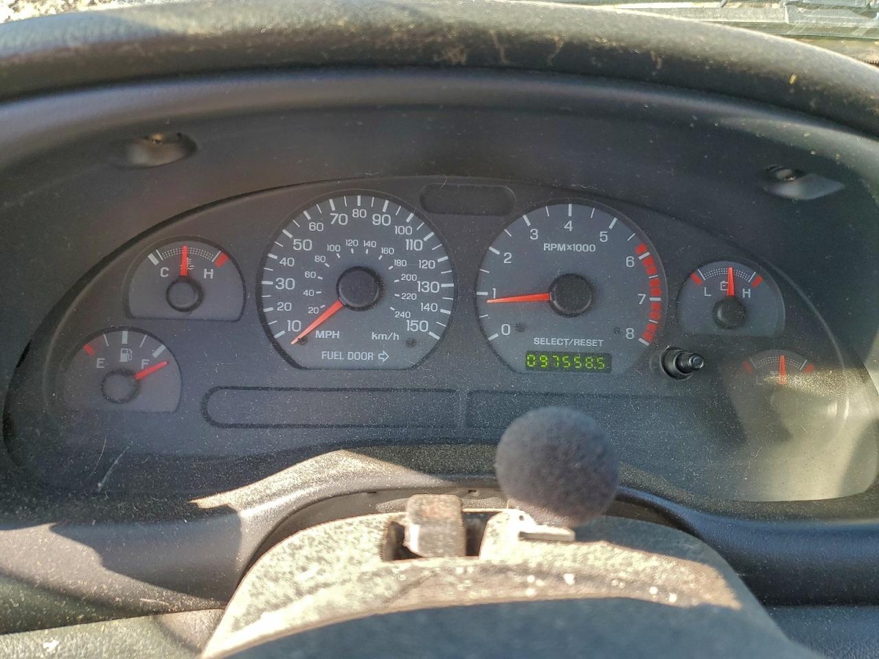 2001 Ford Mustang Gt Black vin: 1FAFP45X51F124658