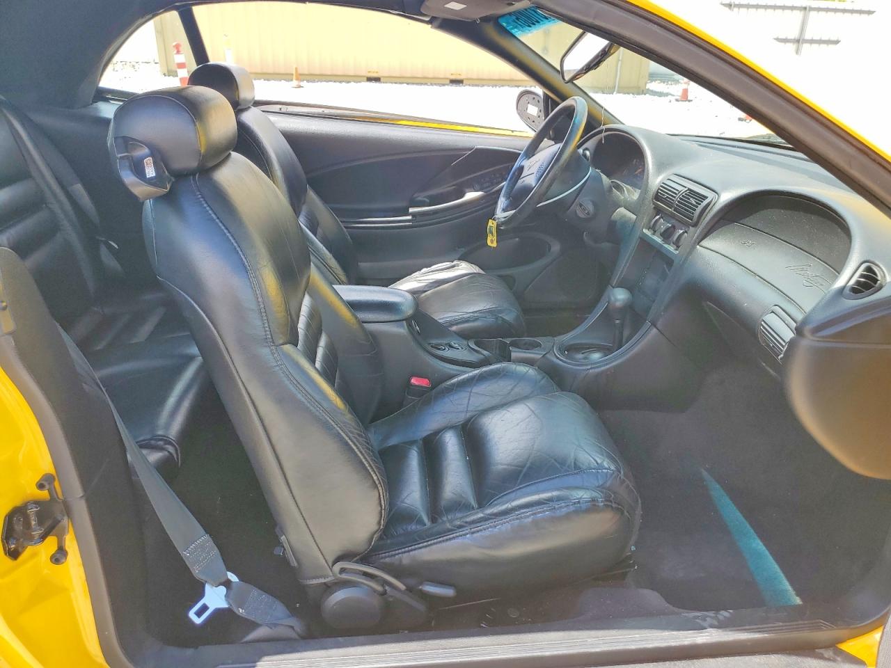 1998 Ford Mustang Gt Yellow vin: 1FAFP45X5WF195544