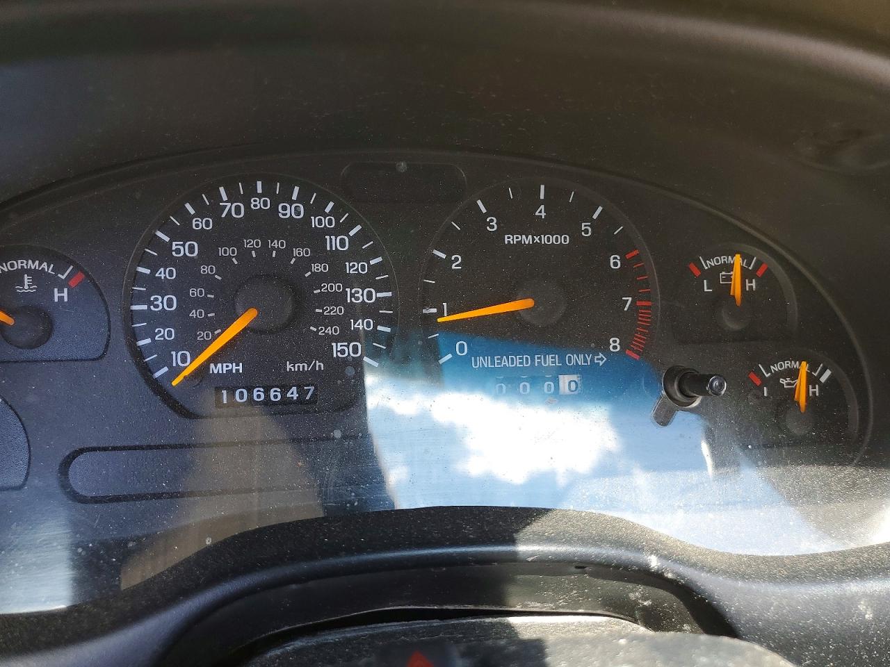 1998 Ford Mustang Gt Yellow vin: 1FAFP45X5WF195544
