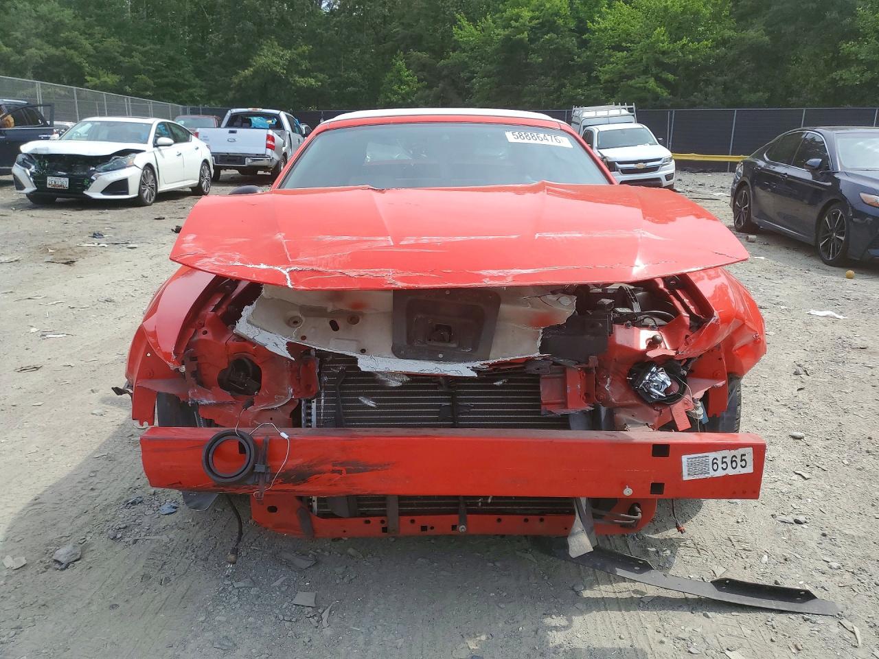2000 Ford Mustang Gt Красный vin: 1FAFP45X6YF123187