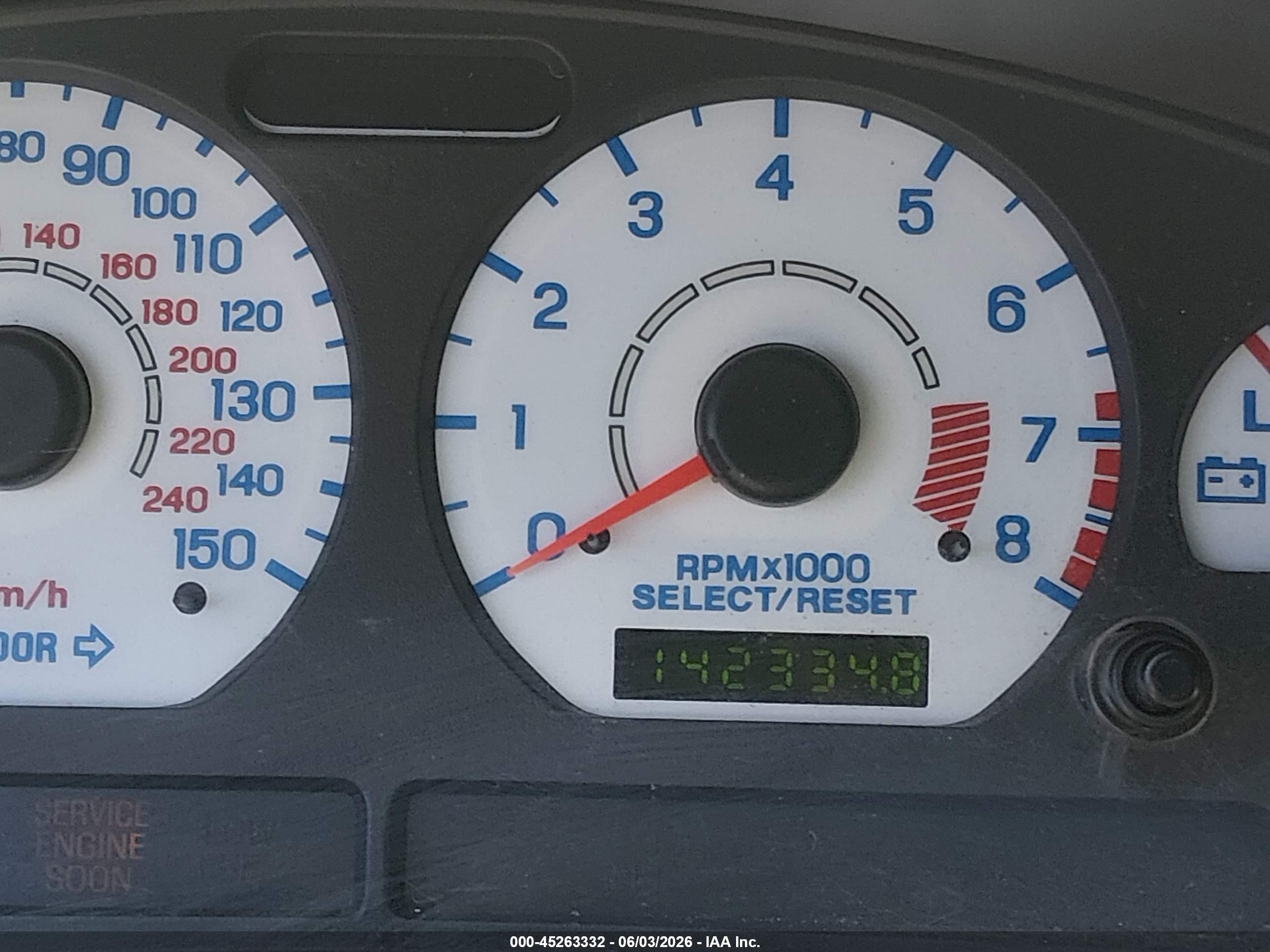 2001 Ford Mustang Gt White vin: 1FAFP45X71F249421