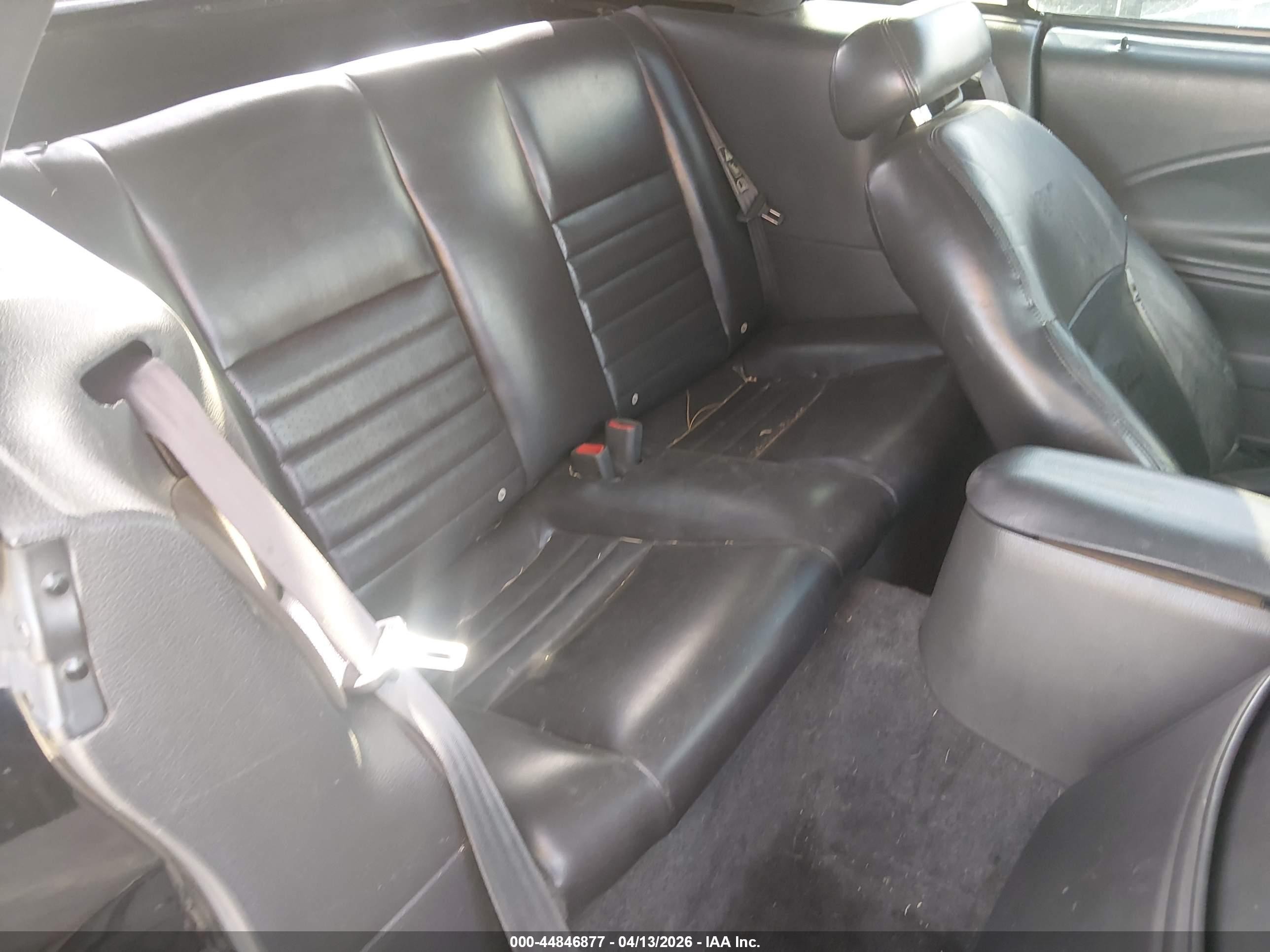 2003 Ford Mustang Gt Black vin: 1FAFP45X73F318868