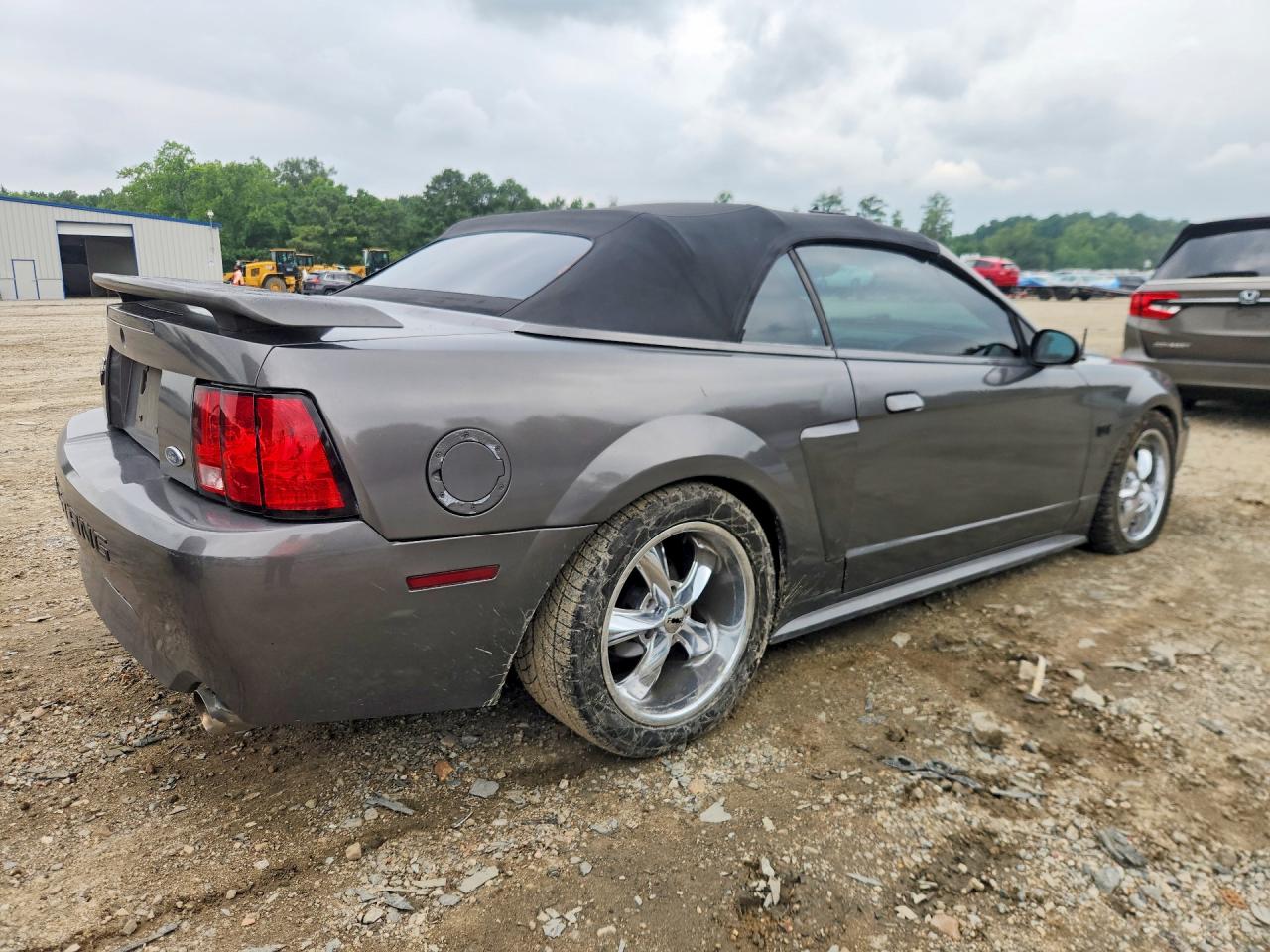 2003 Ford Mustang Gt Gray vin: 1FAFP45X73F384417