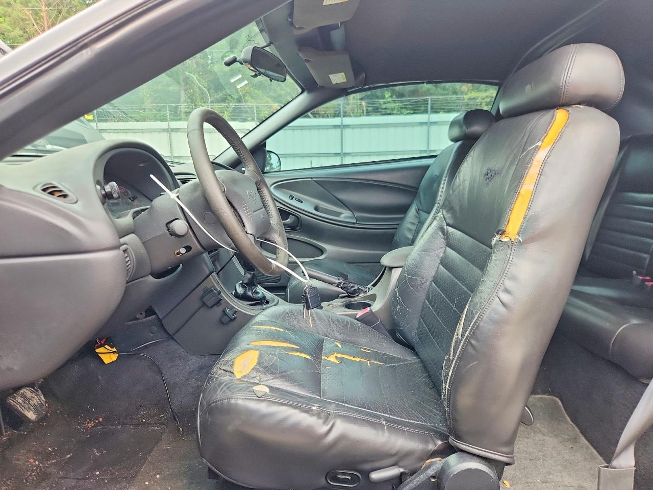 2003 Ford Mustang Gt Gray vin: 1FAFP45X73F384417