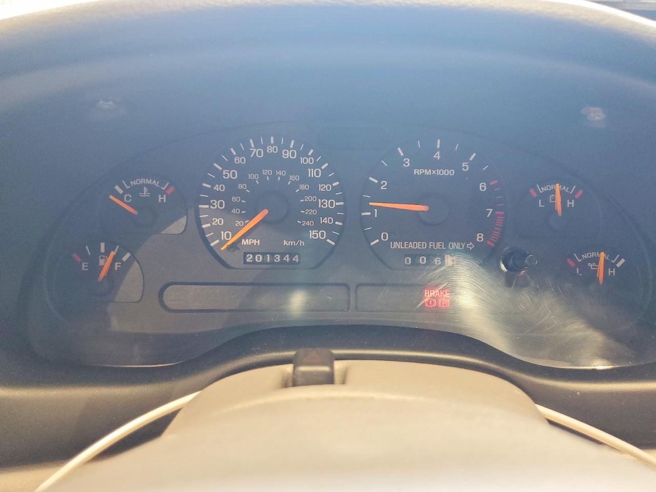 1998 Ford Mustang Gt Red vin: 1FAFP45X7WF143946