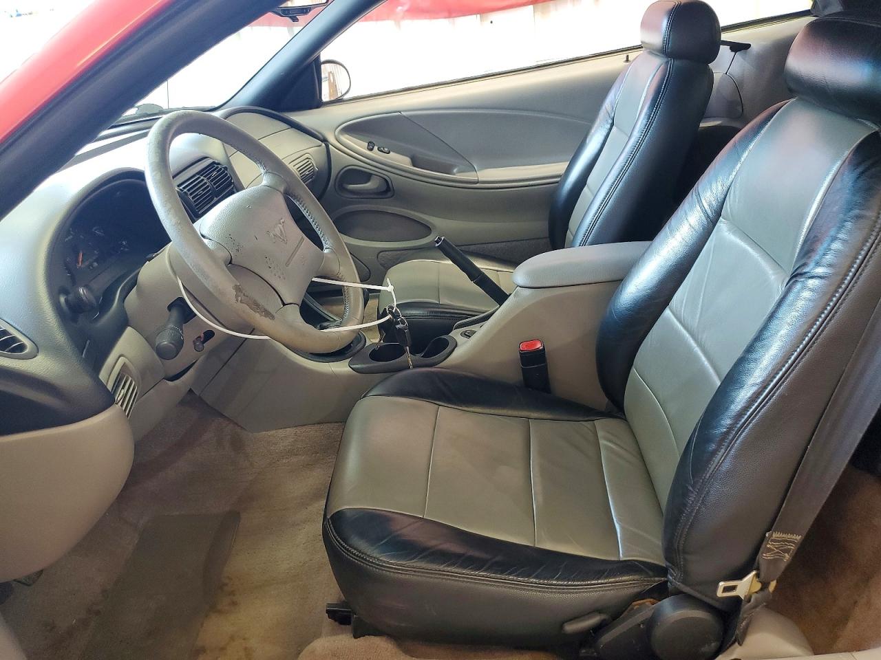 1998 Ford Mustang Gt Red vin: 1FAFP45X7WF143946