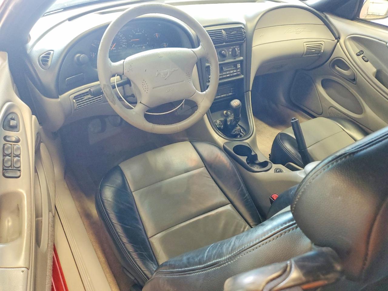 1998 Ford Mustang Gt Red vin: 1FAFP45X7WF143946