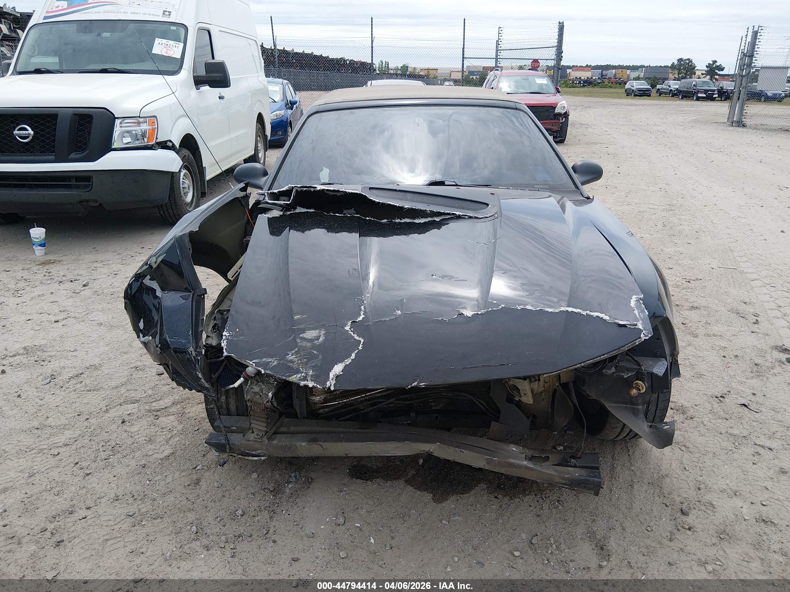 2000 Ford Mustang Gt Черный vin: 1FAFP45X7YF234914