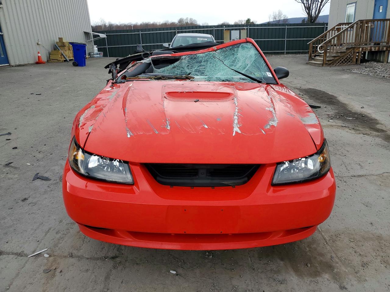 2001 Ford Mustang Gt Red vin: 1FAFP45X81F237116