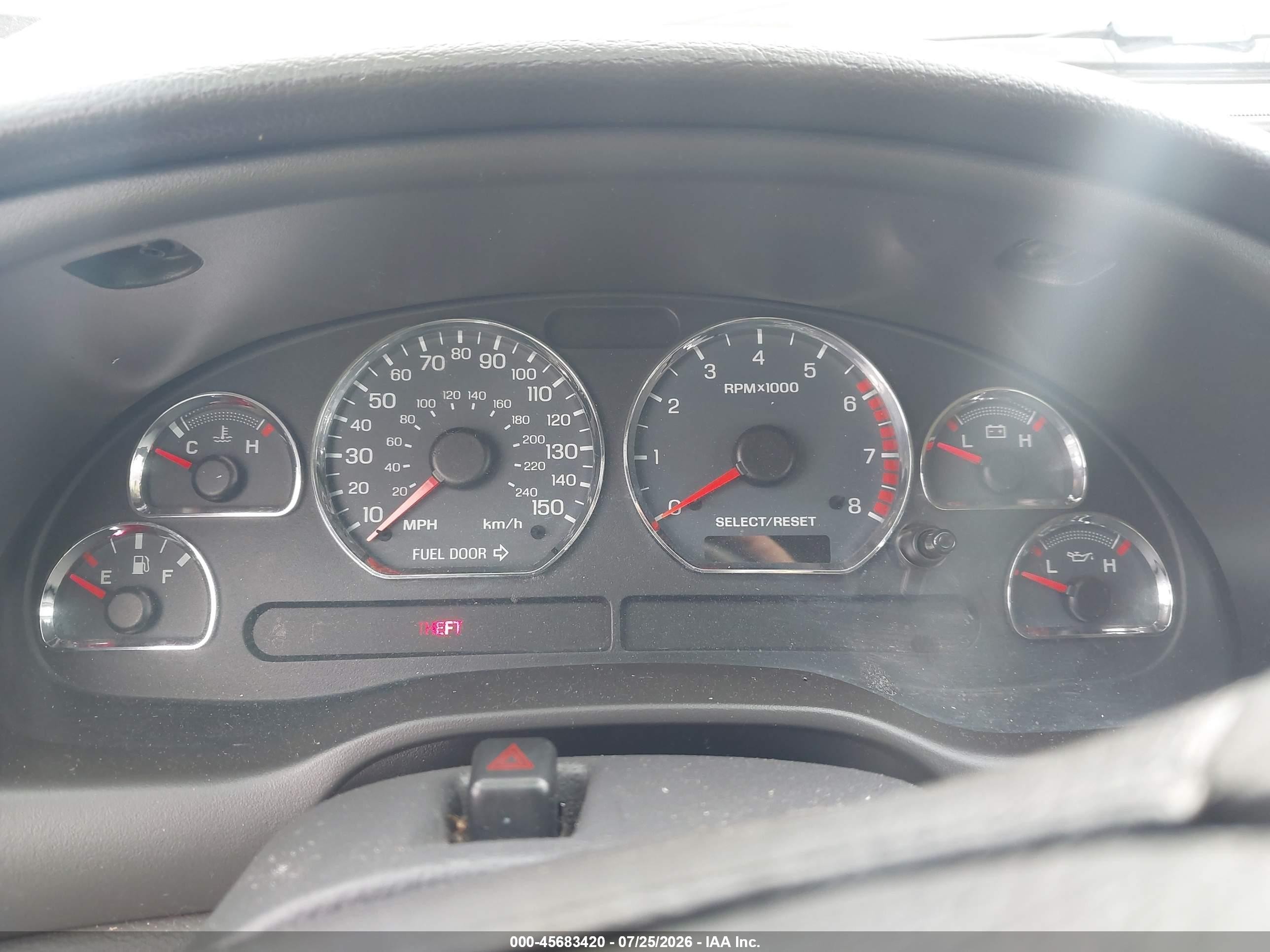 2003 Ford Mustang Gt Gray vin: 1FAFP45X83F410202