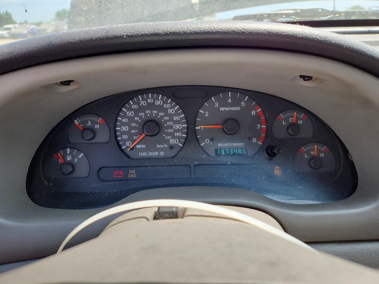 1999 Ford Mustang Gt Green vin: 1FAFP45X8XF133623