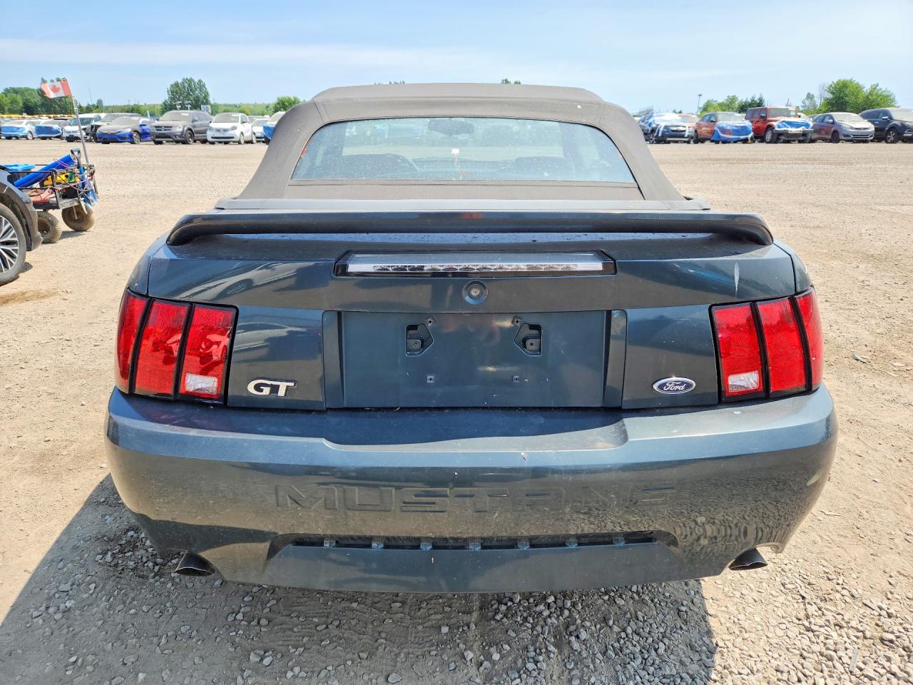 1999 Ford Mustang Gt Green vin: 1FAFP45X8XF133623