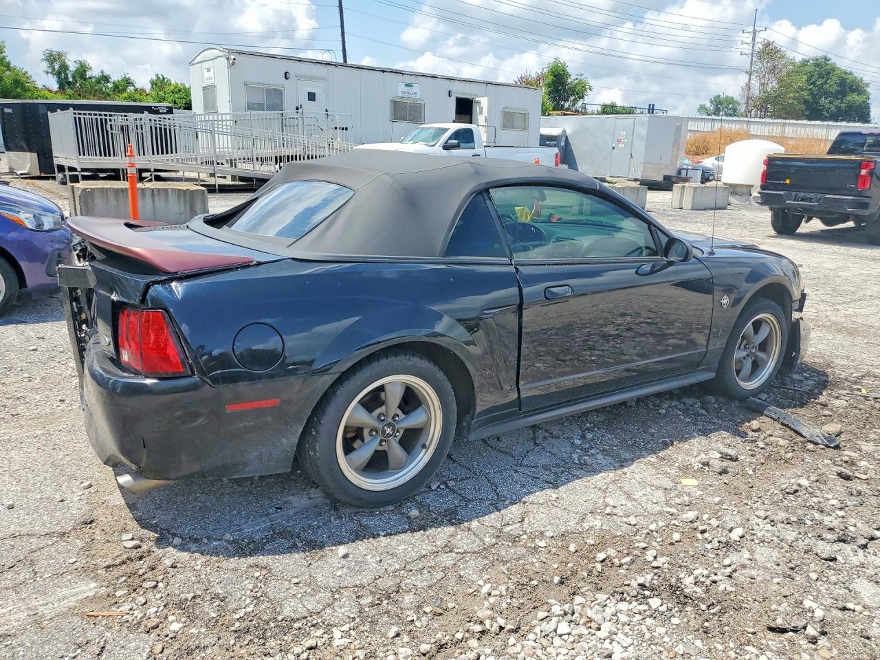 1999 Ford Mustang Gt Black vin: 1FAFP45X8XF230157
