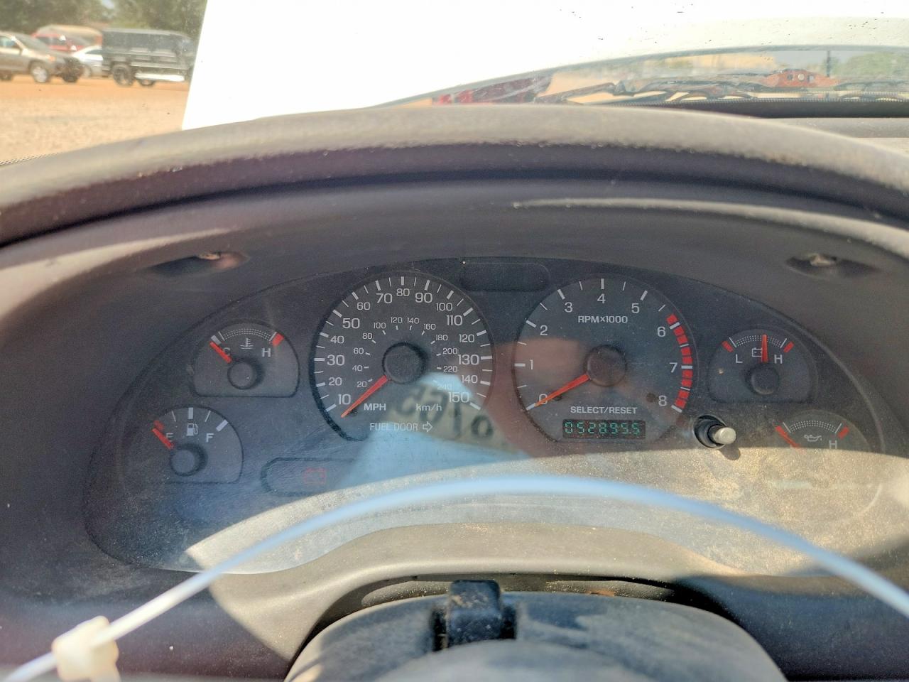 2000 Ford Mustang Gt White vin: 1FAFP45X8YF211514