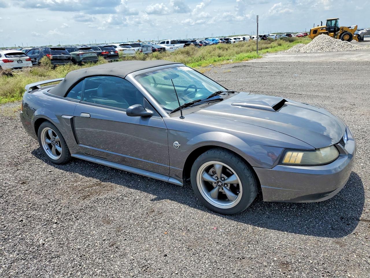 2004 Ford Mustang Gt Gray vin: 1FAFP45XX4F210746