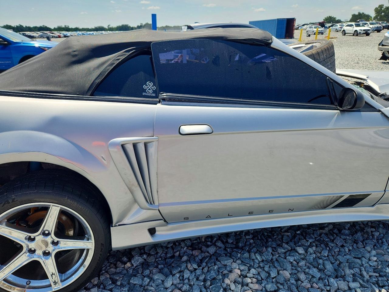 1999 Ford Mustang Gt Gray vin: 1FAFP45XXXF195802