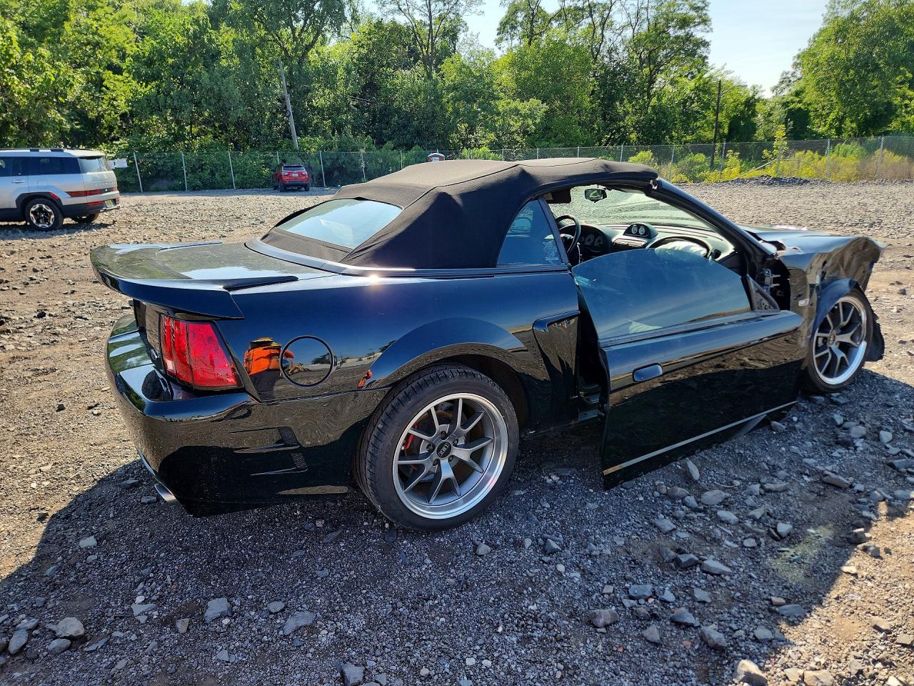 2000 Ford Mustang Gt Black vin: 1FAFP45XXYF235961