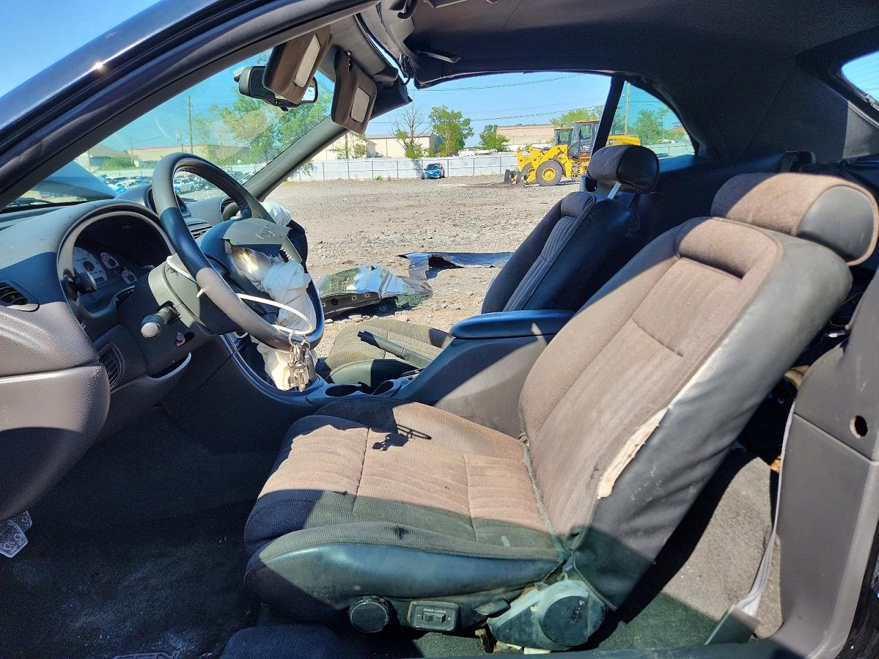 2000 Ford Mustang Gt Black vin: 1FAFP45XXYF235961