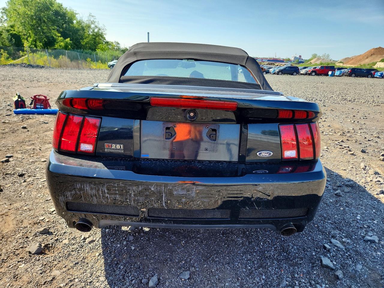 2000 Ford Mustang Gt Black vin: 1FAFP45XXYF235961