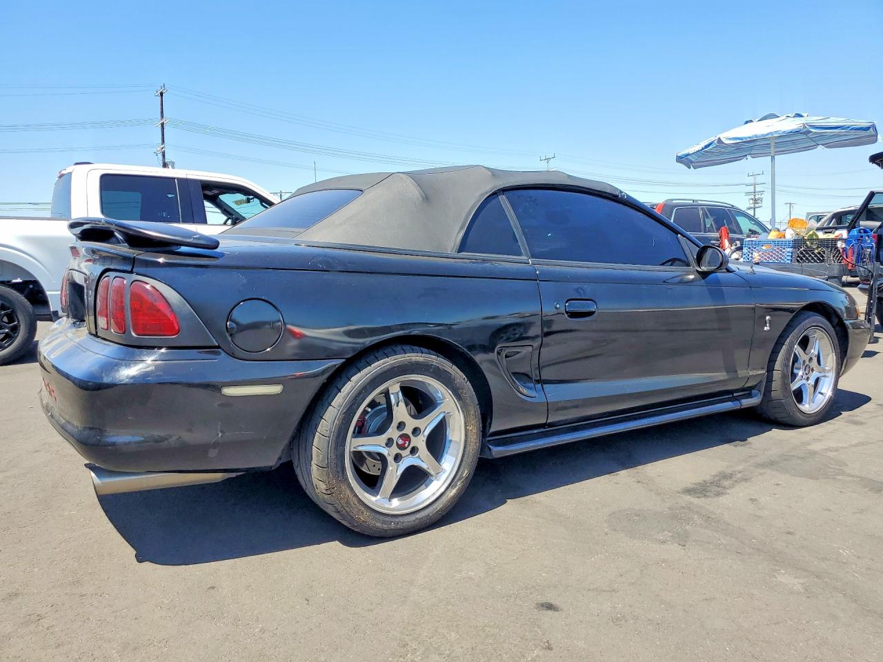 1998 Ford Mustang Cobra Black vin: 1FAFP46V1WF165647