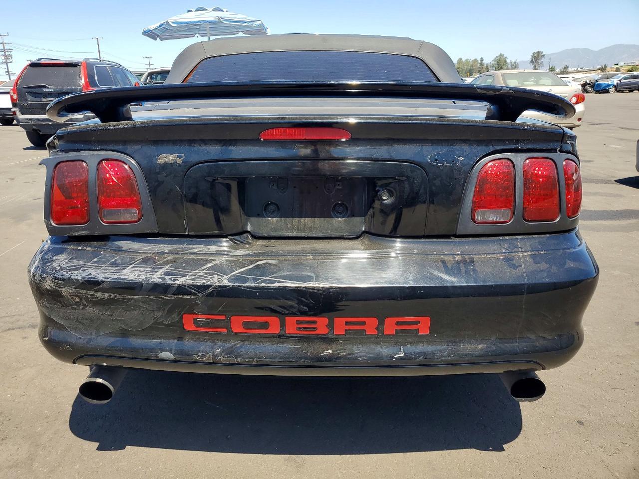 1998 Ford Mustang Cobra Black vin: 1FAFP46V1WF165647