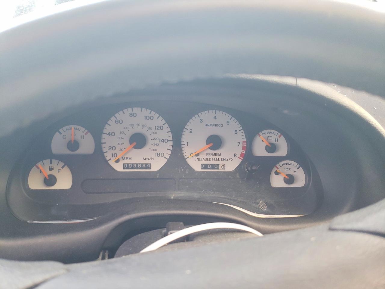 1998 Ford Mustang Cobra Черный vin: 1FAFP47V4WF163938