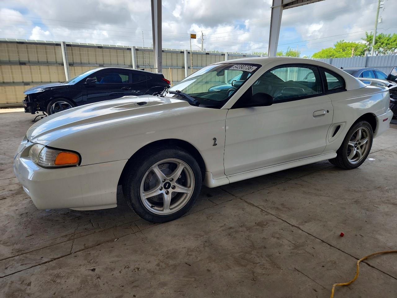 1998 Ford Mustang 50th Anniversary White vin: 1FAFP47V4WF193876