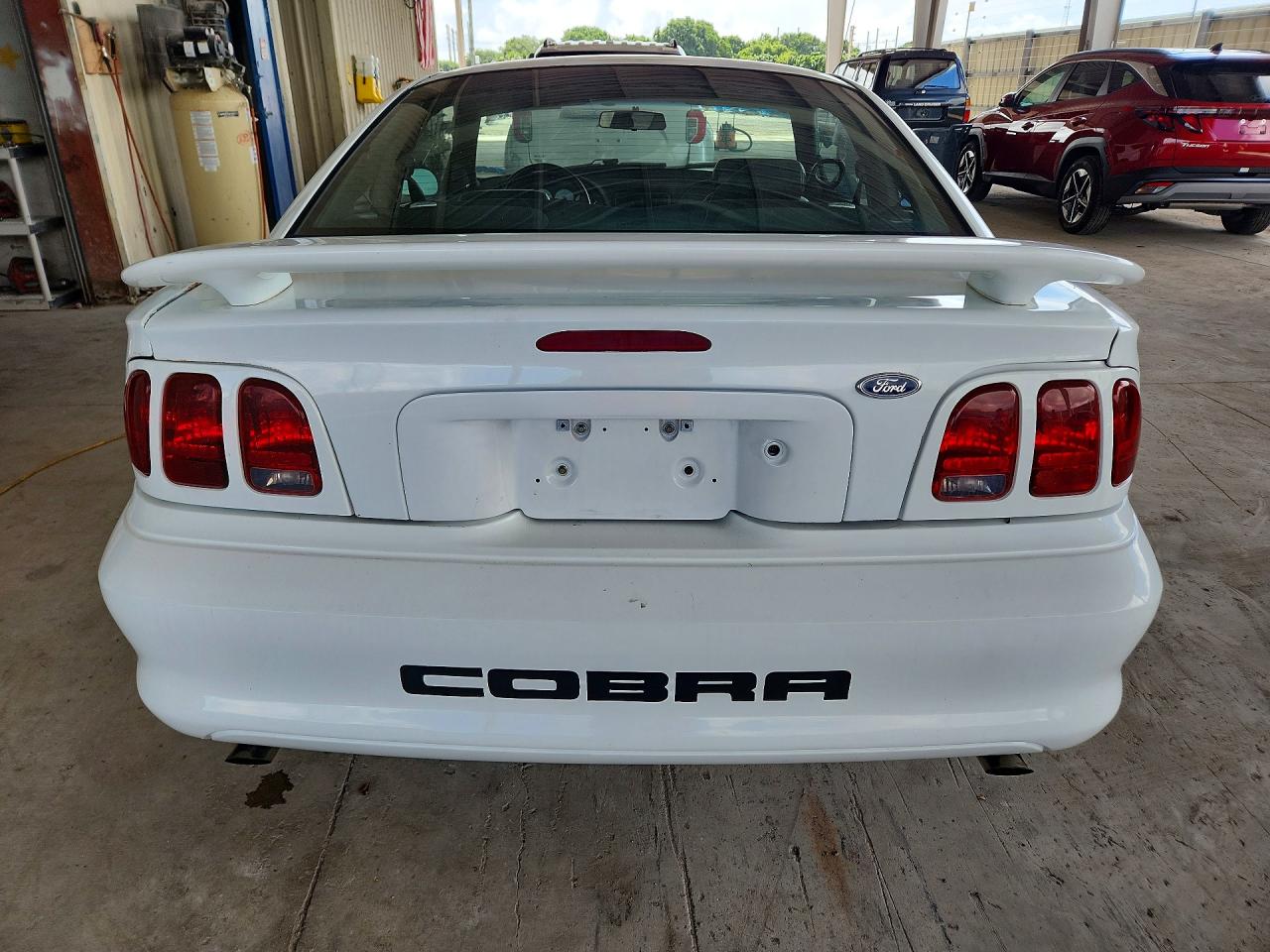 1998 Ford Mustang 50th Anniversary White vin: 1FAFP47V4WF193876