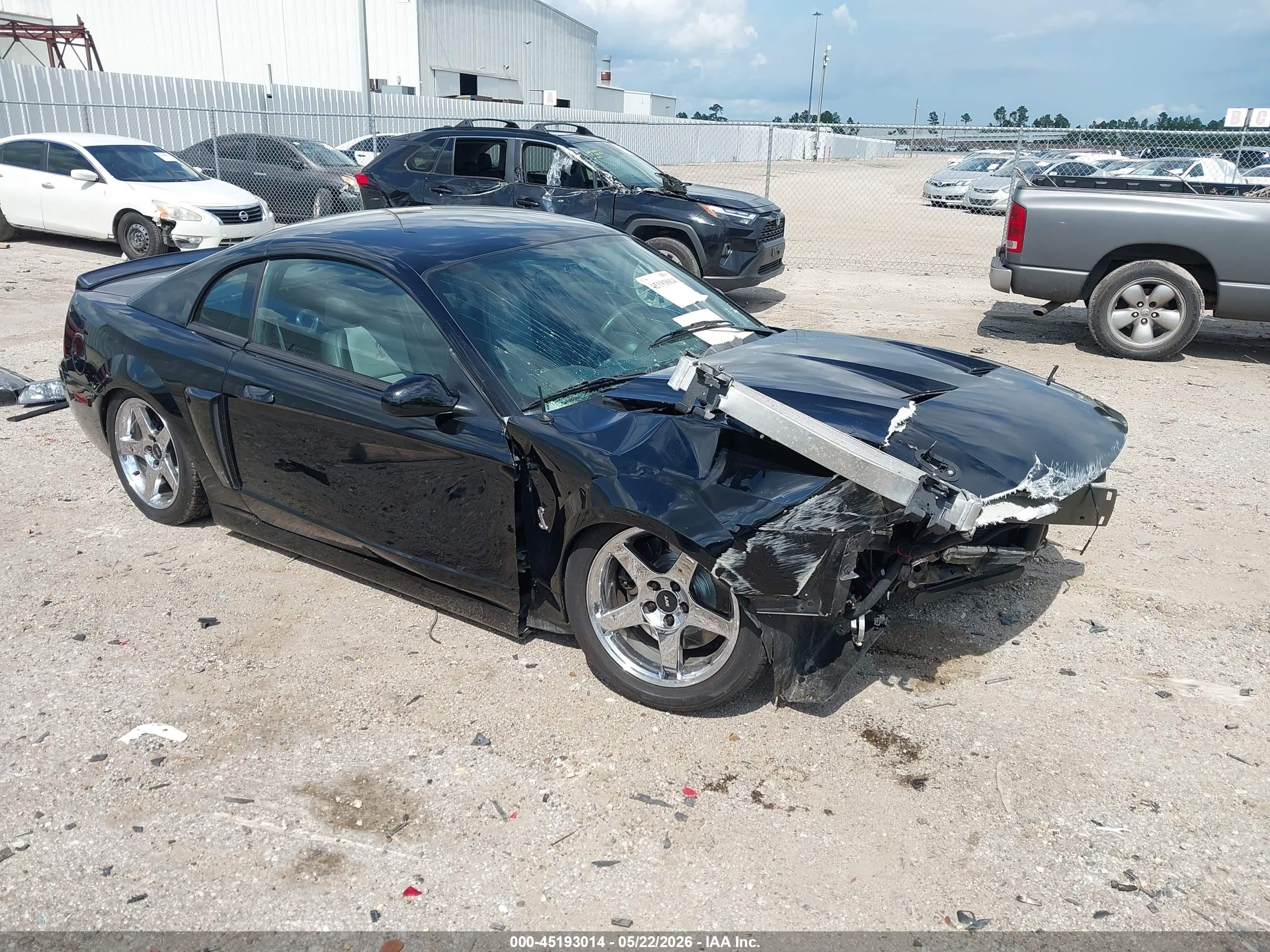 2004 Ford Mustang Cobra Черный vin: 1FAFP48Y24F184986
