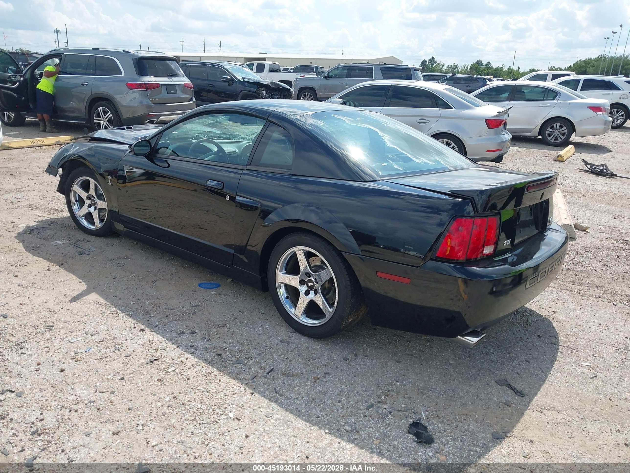 2004 Ford Mustang Cobra Черный vin: 1FAFP48Y24F184986