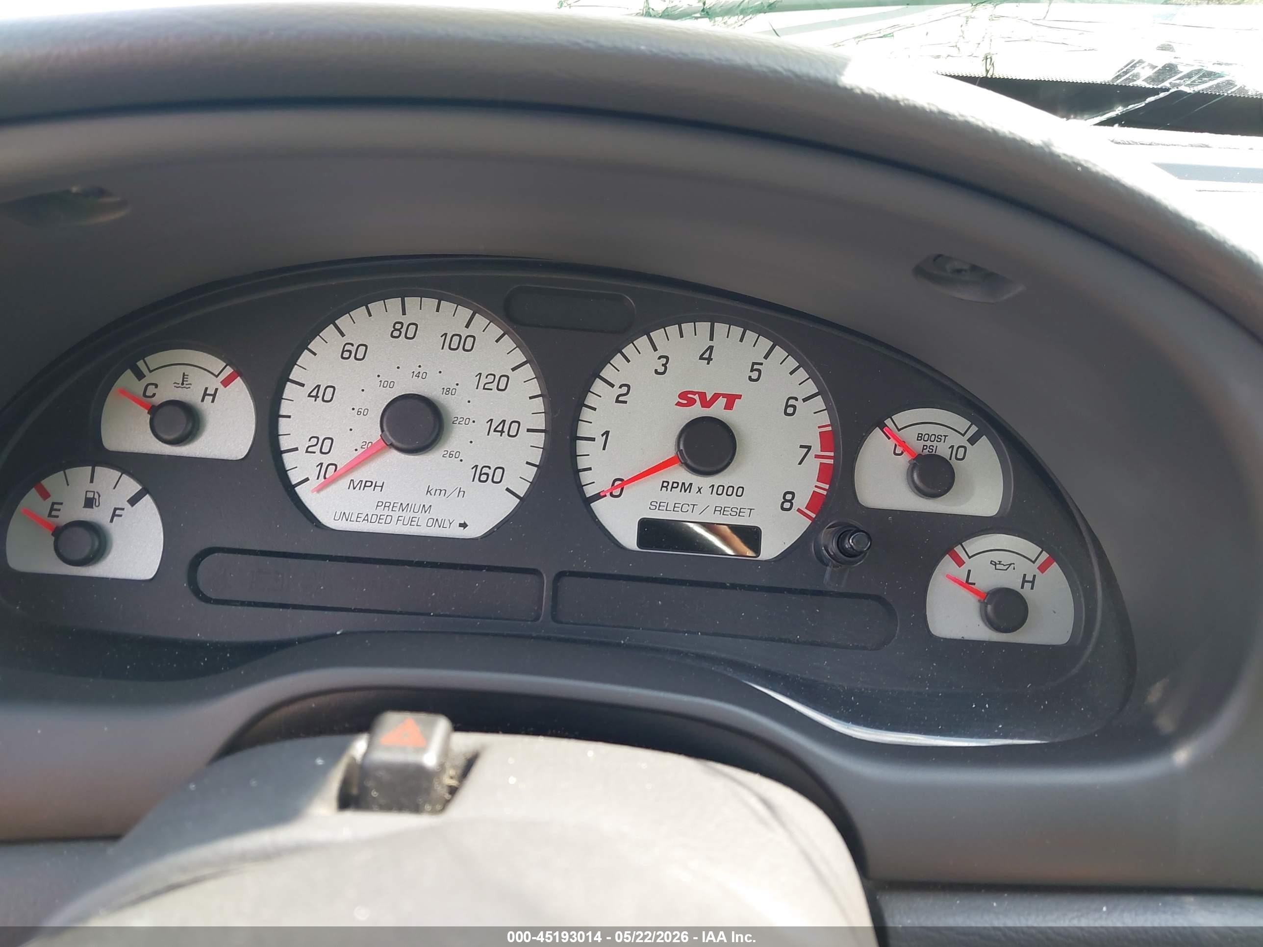 2004 Ford Mustang Cobra Черный vin: 1FAFP48Y24F184986