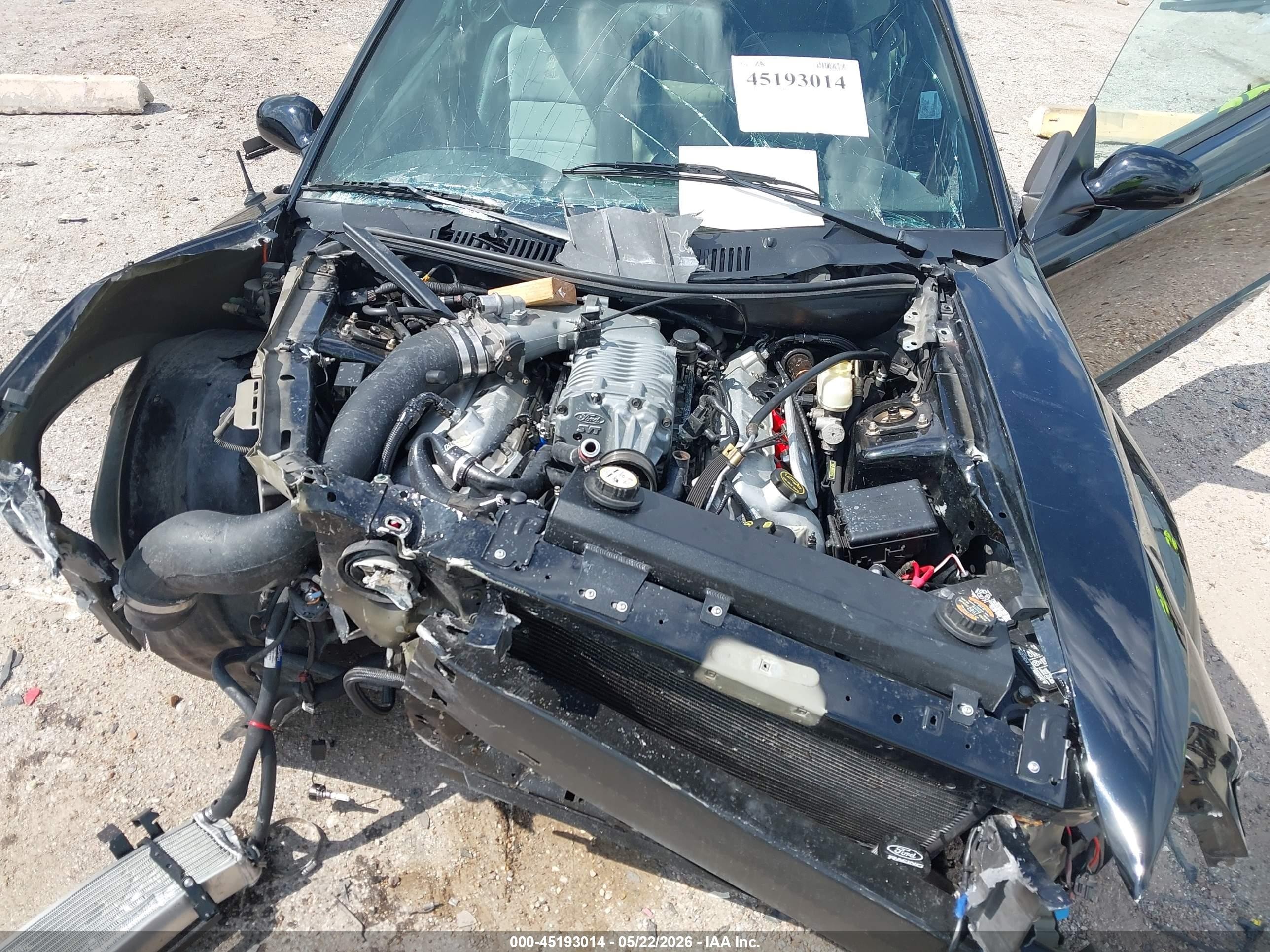 2004 Ford Mustang Cobra Черный vin: 1FAFP48Y24F184986