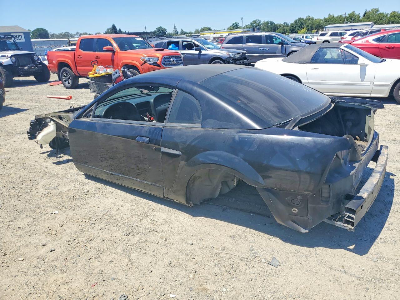 2003 Ford Mustang Cobra Svt Черный vin: 1FAFP48Y43F440267