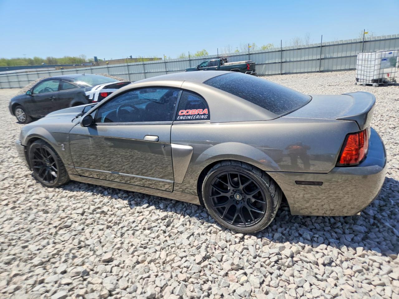2003 Ford Mustang Cobra Svt Gray vin: 1FAFP48Y93F300084