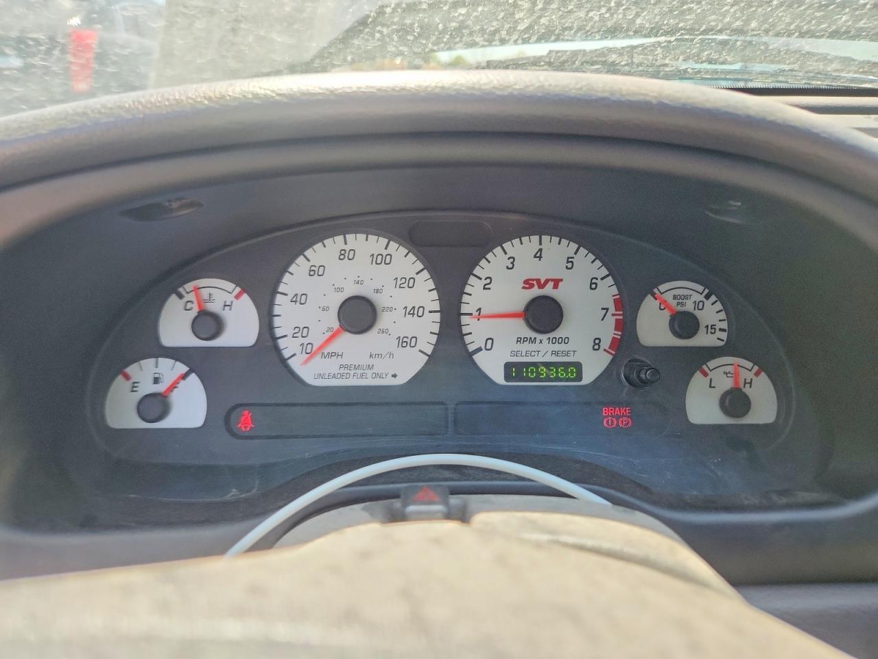 2003 Ford Mustang Cobra Svt Gray vin: 1FAFP48Y93F300084