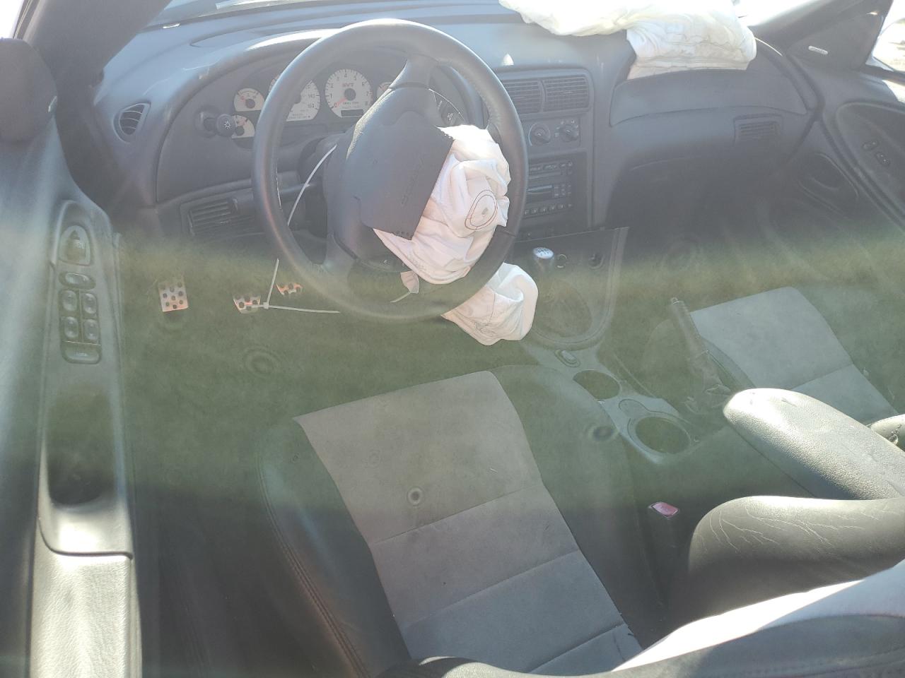 2004 Ford Mustang Cobra Svt White vin: 1FAFP49Y44F217243