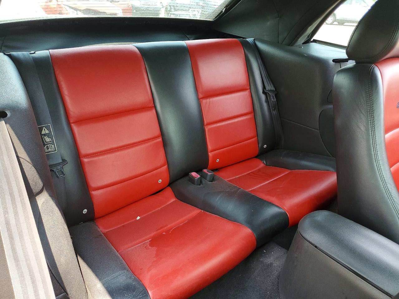 2003 Ford Mustang Cobra Svt Red vin: 1FAFP49YX3F447769