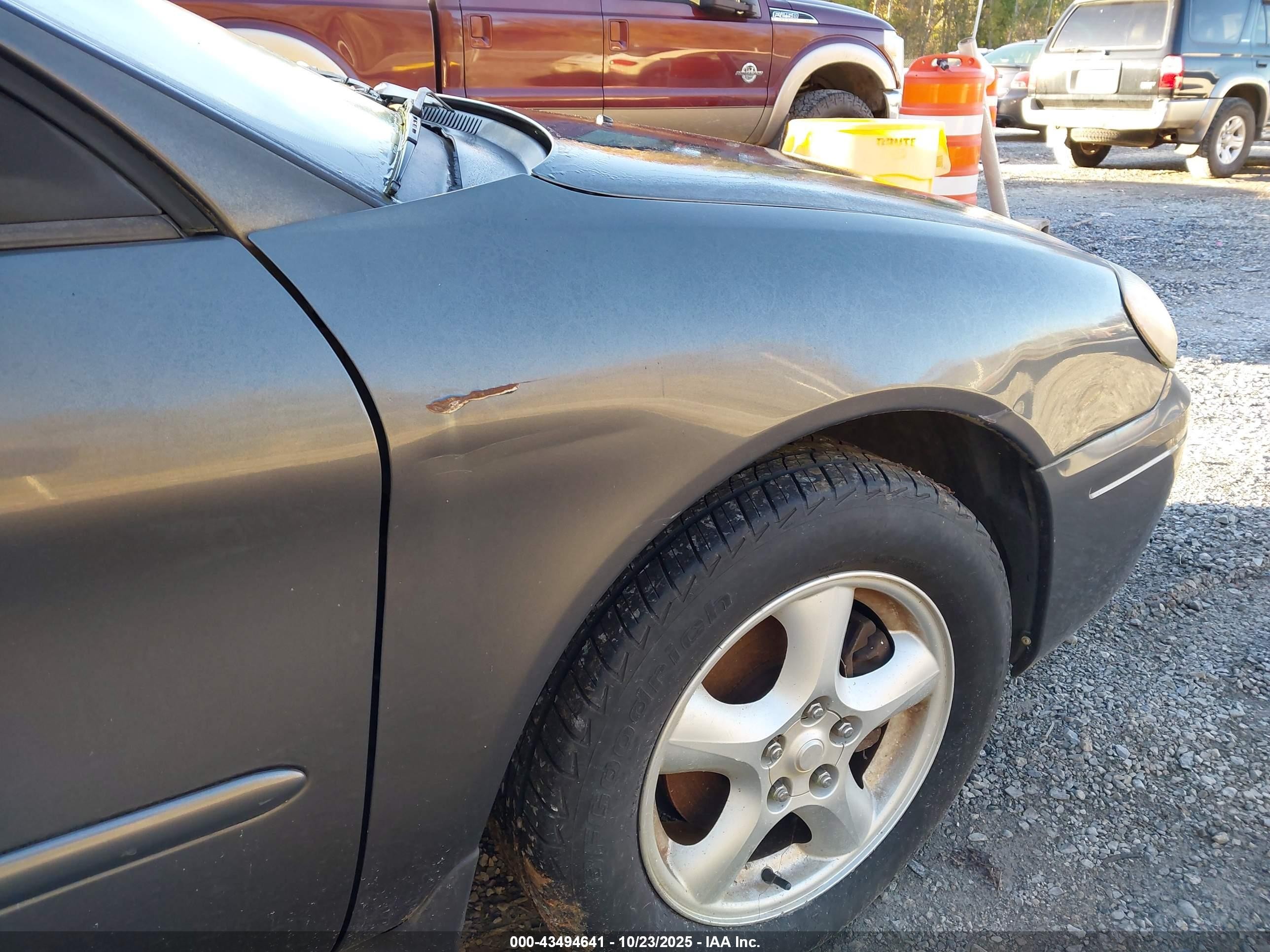 2004 Ford Taurus Lx Gray vin: 1FAFP52254G144647