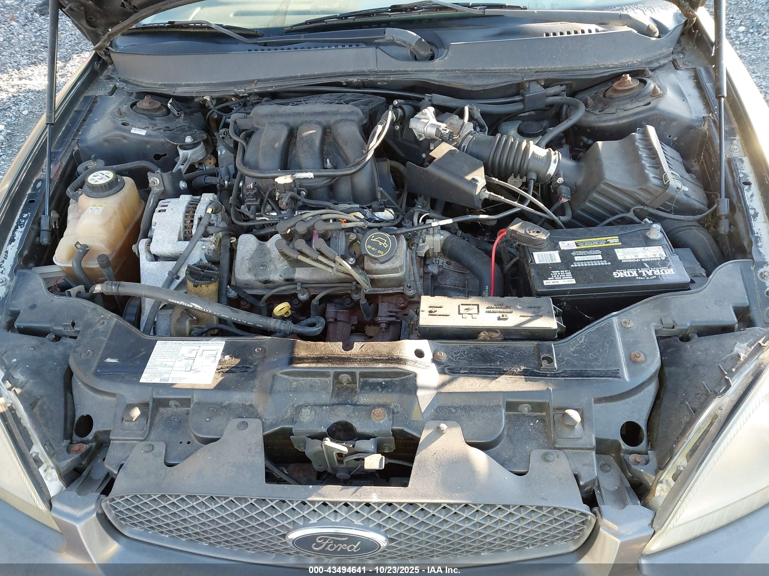 2004 Ford Taurus Lx Gray vin: 1FAFP52254G144647