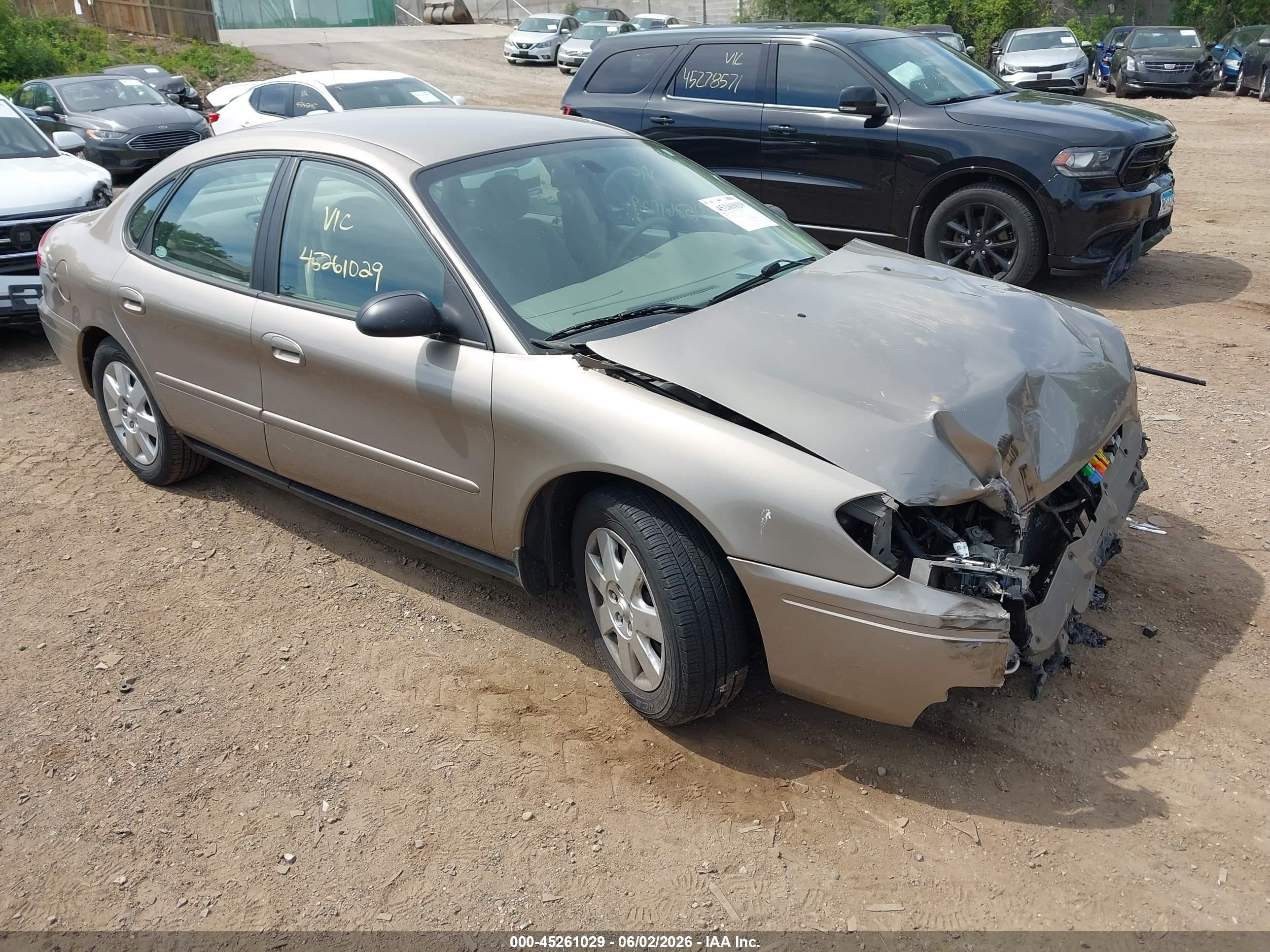 2004 Ford Taurus Lx Gray vin: 1FAFP52294A215660