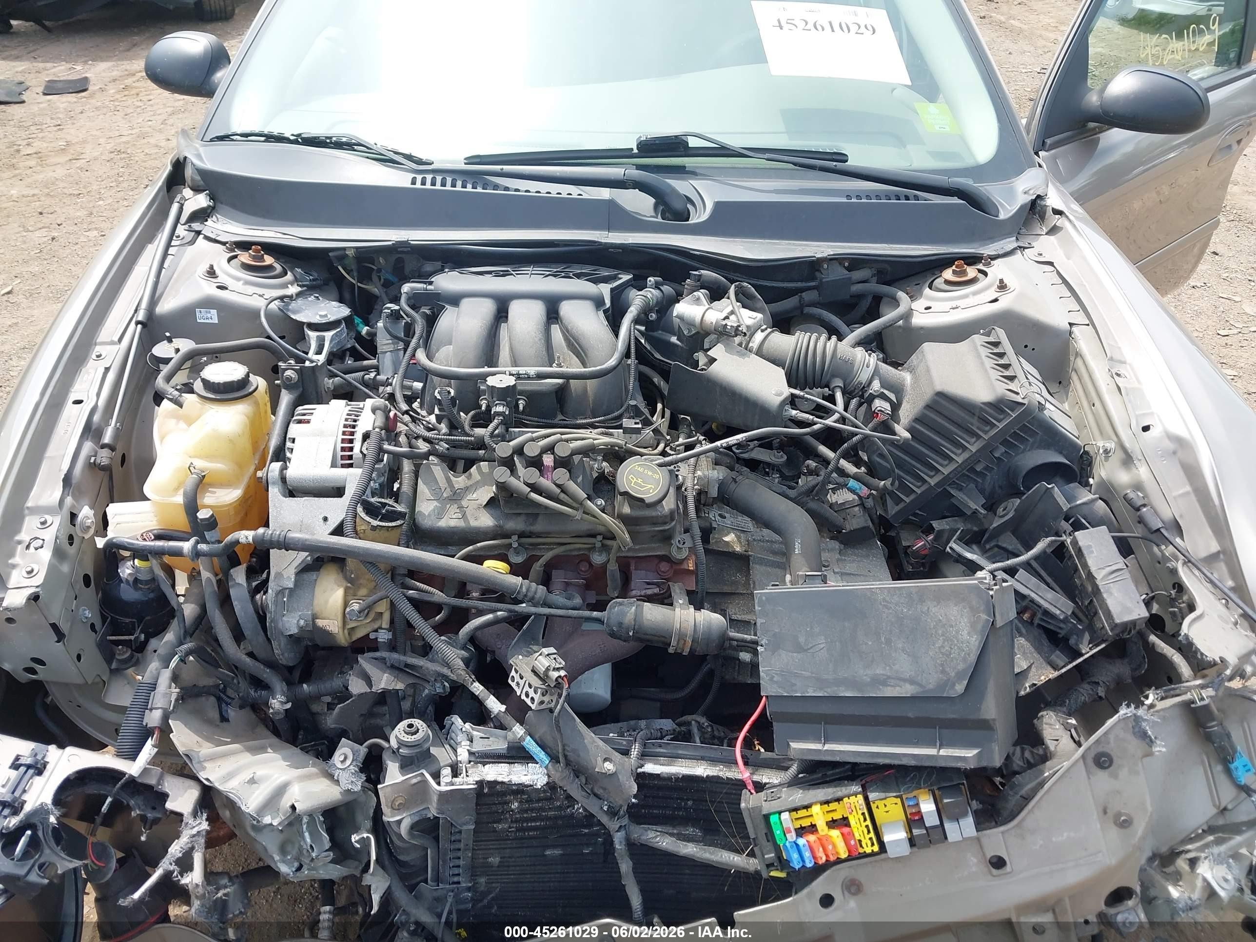 2004 Ford Taurus Lx Gray vin: 1FAFP52294A215660
