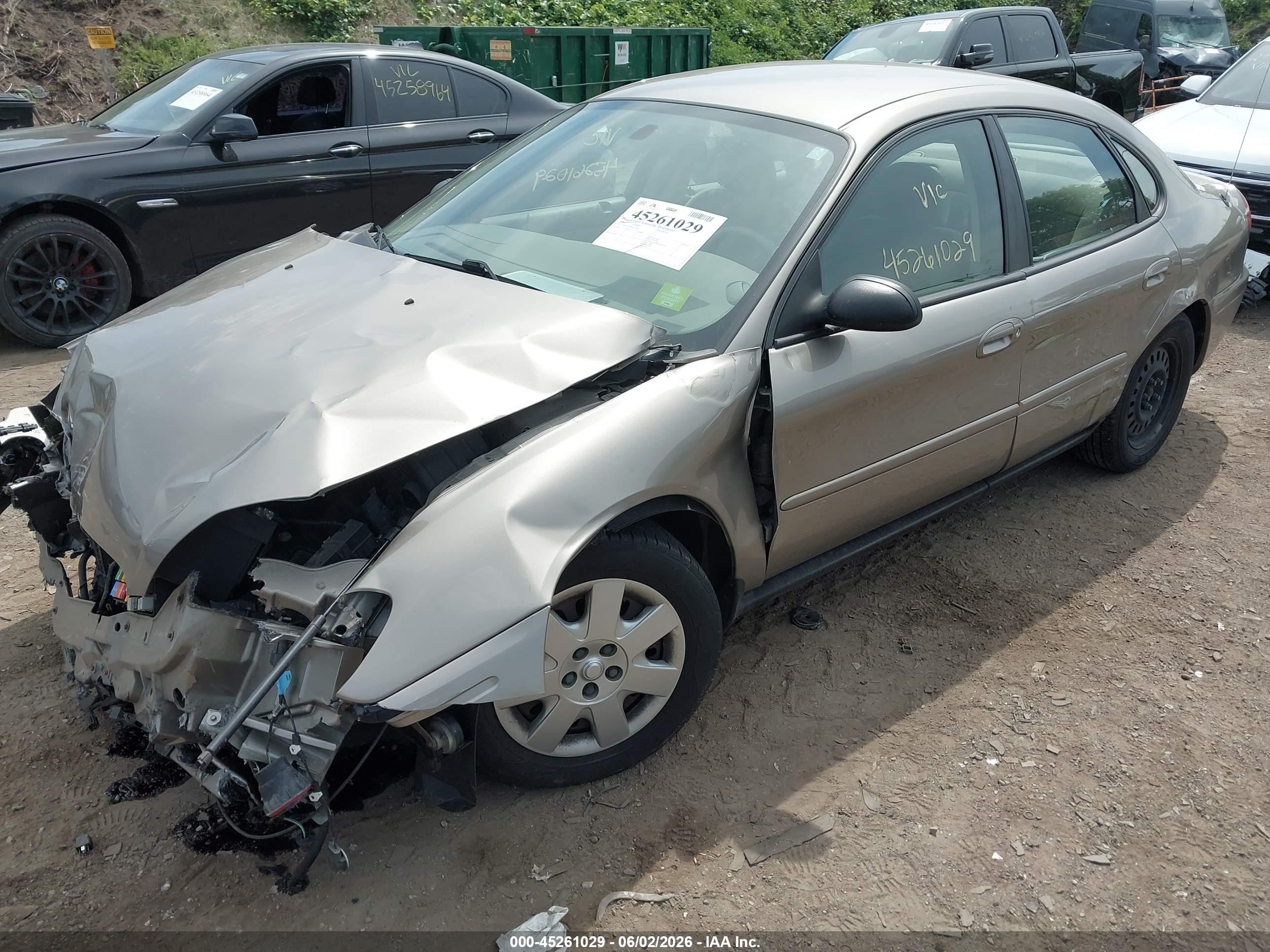 2004 Ford Taurus Lx Gray vin: 1FAFP52294A215660