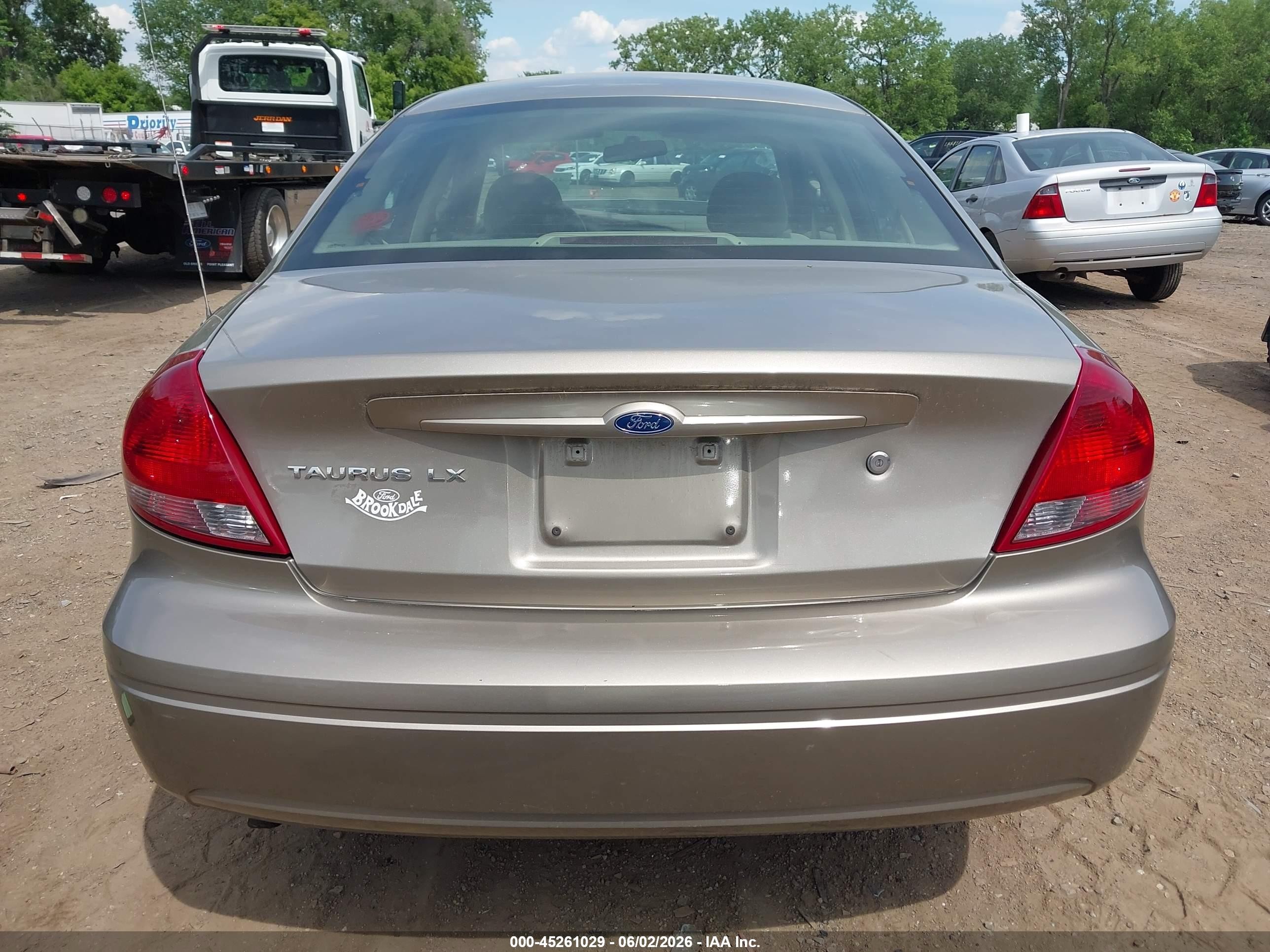 2004 Ford Taurus Lx Gray vin: 1FAFP52294A215660