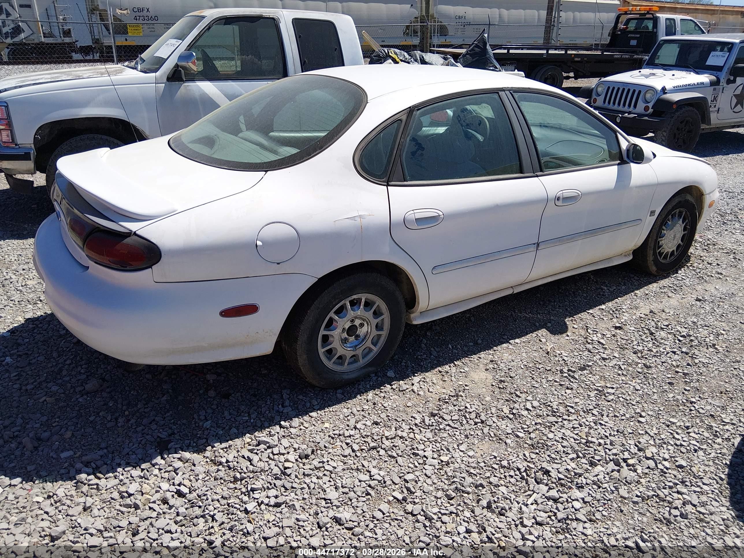 1998 Ford Taurus Lx/se White vin: 1FAFP52S2WA125737