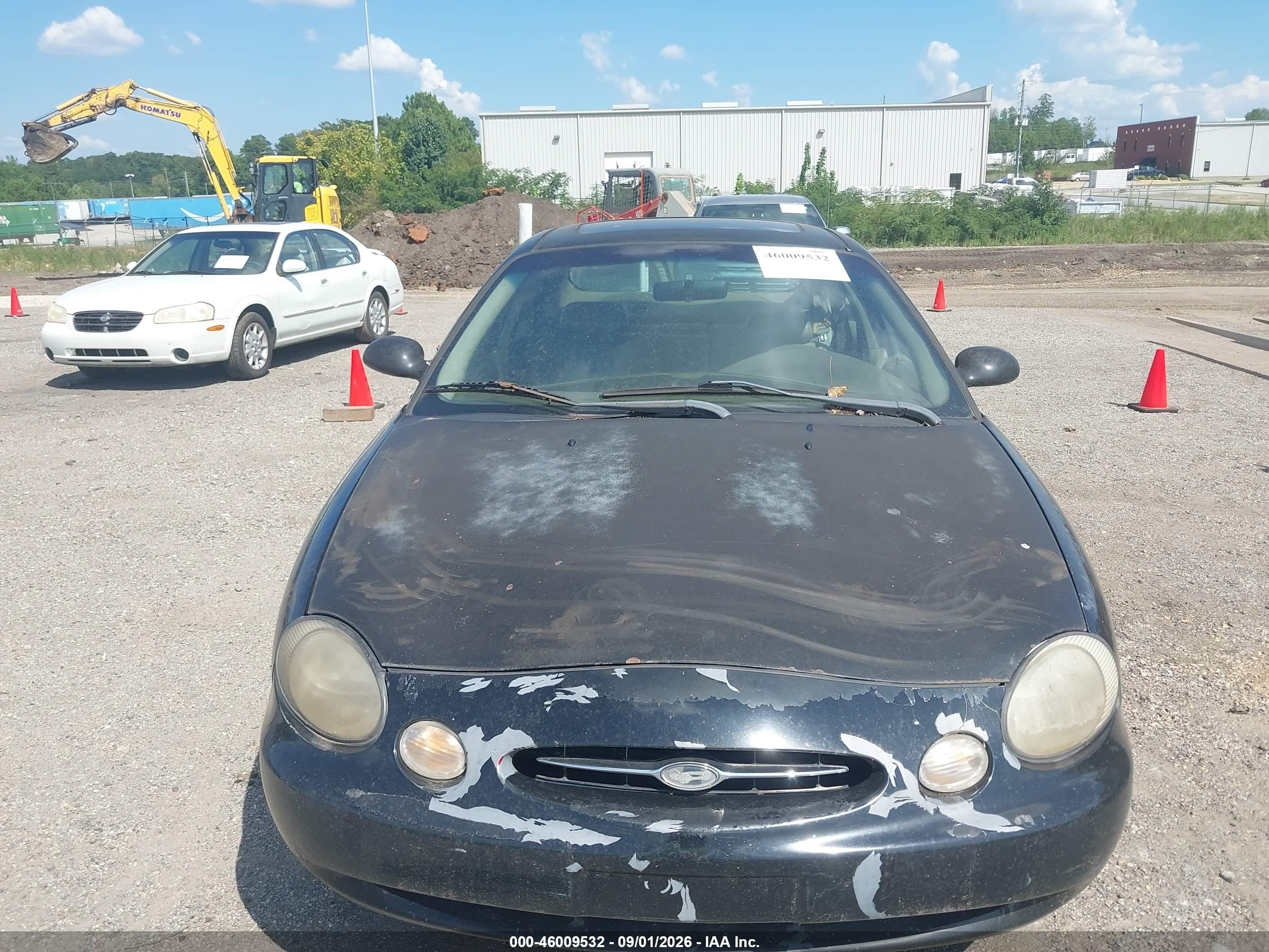 1998 Ford Taurus Lx/se Black vin: 1FAFP52S4WA240842
