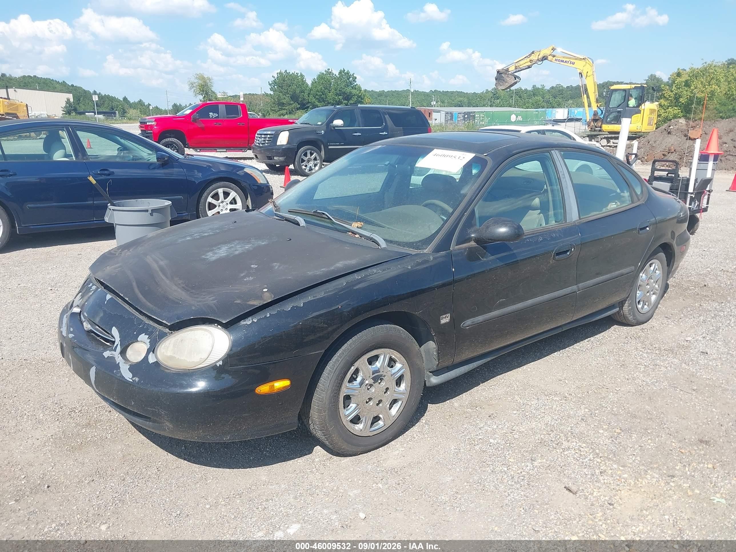1998 Ford Taurus Lx/se Black vin: 1FAFP52S4WA240842