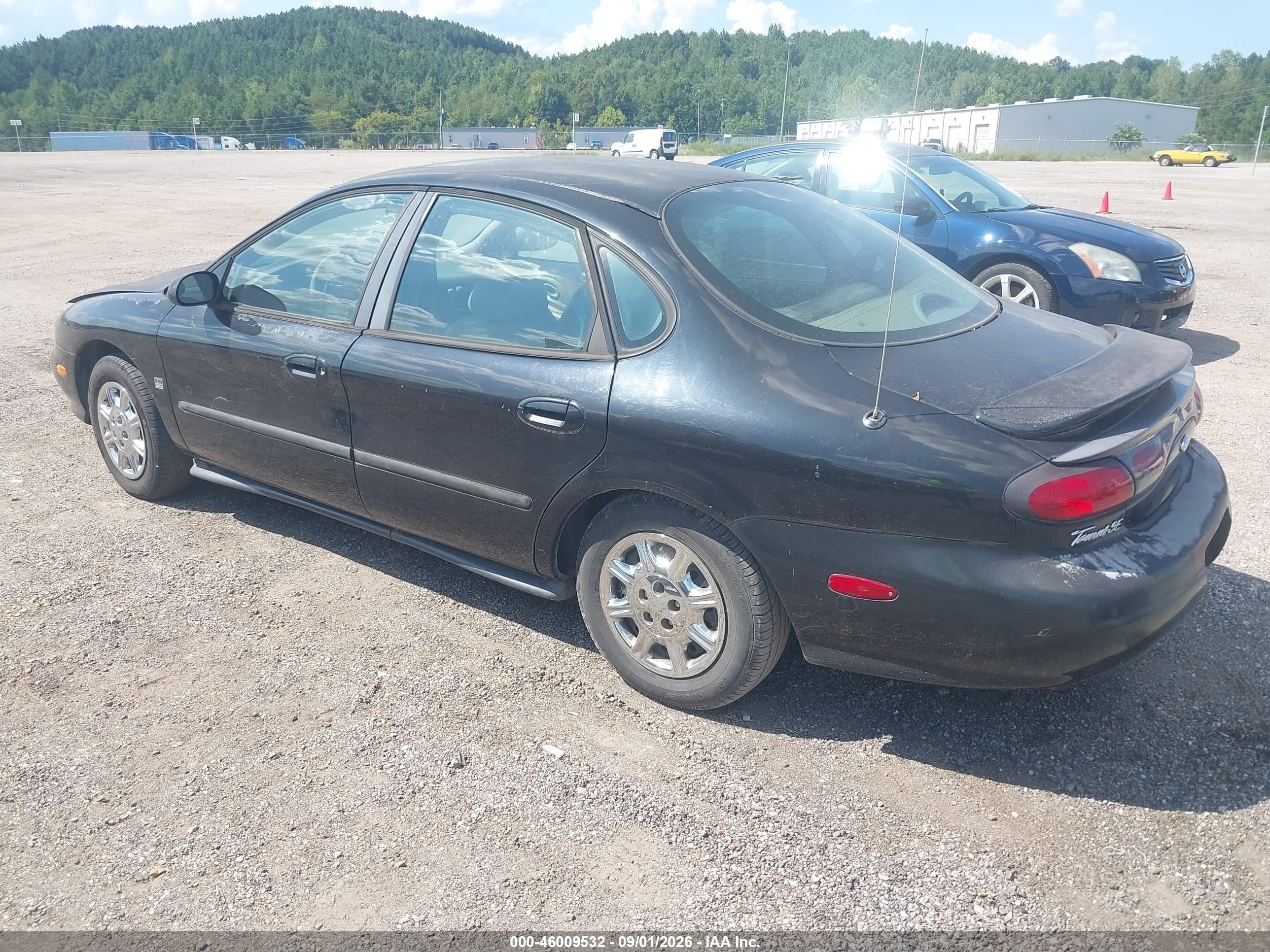 1998 Ford Taurus Lx/se Black vin: 1FAFP52S4WA240842