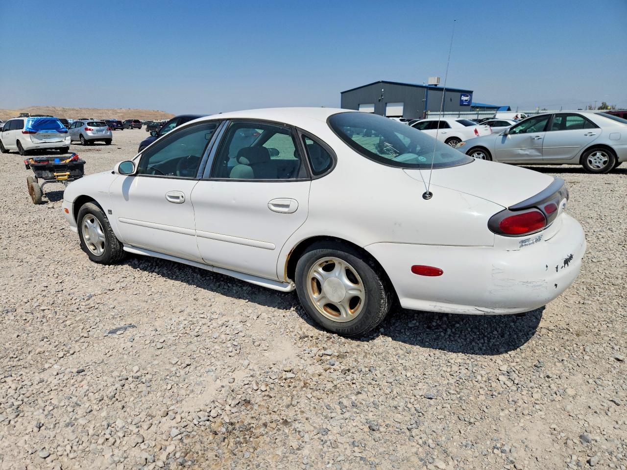 1998 Ford Taurus Lx White vin: 1FAFP52S4WG153049