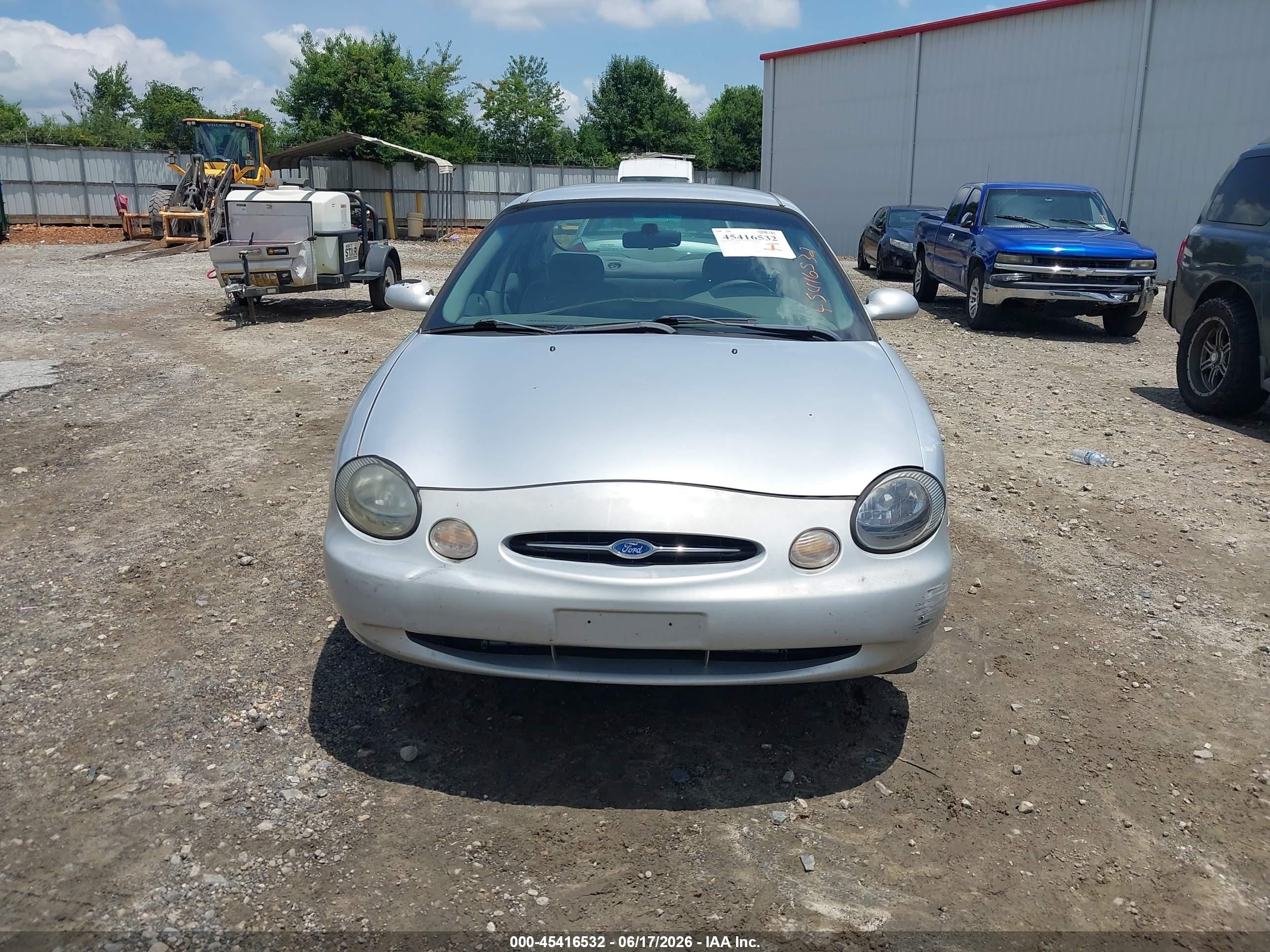 1998 Ford Taurus Lx/se Silver vin: 1FAFP52S9WA196692