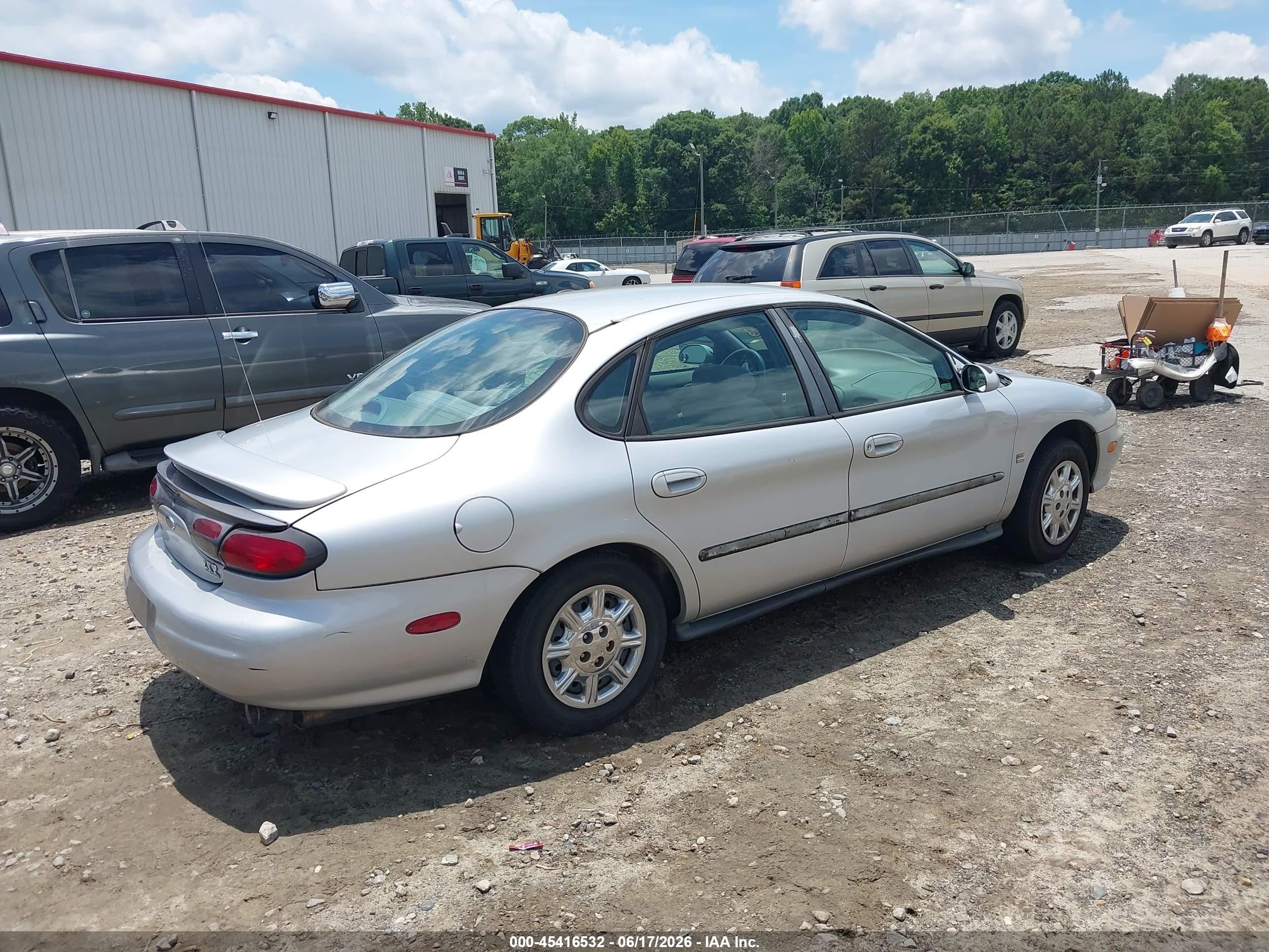 1998 Ford Taurus Lx/se Silver vin: 1FAFP52S9WA196692